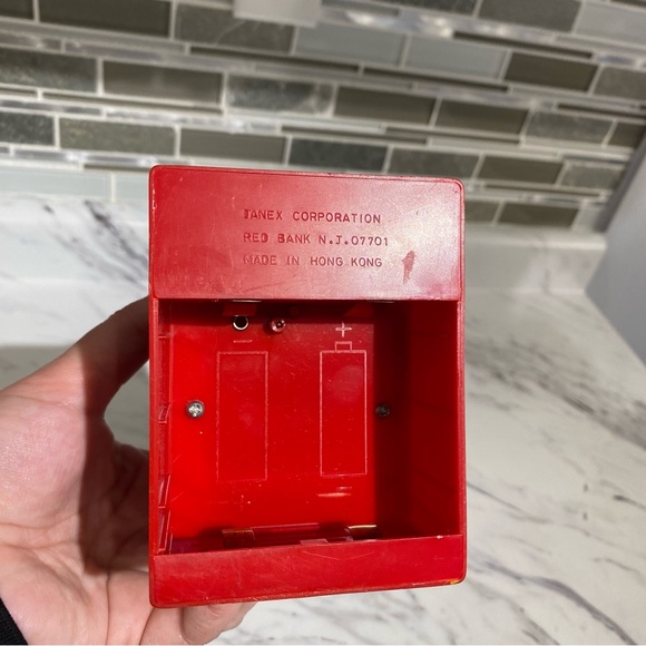 Vintage Raggedy Andy Pencil Sharpener 1974 Bobbs Merrill Co Battery Operated - Picture 8 of 9